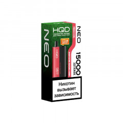 HQD NEO 15000 Apple-kiwi energy drink / Энергетик яблоко-киви
